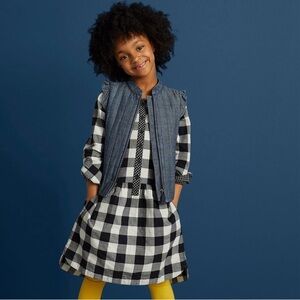 Tea Collection buffalo plaid dress